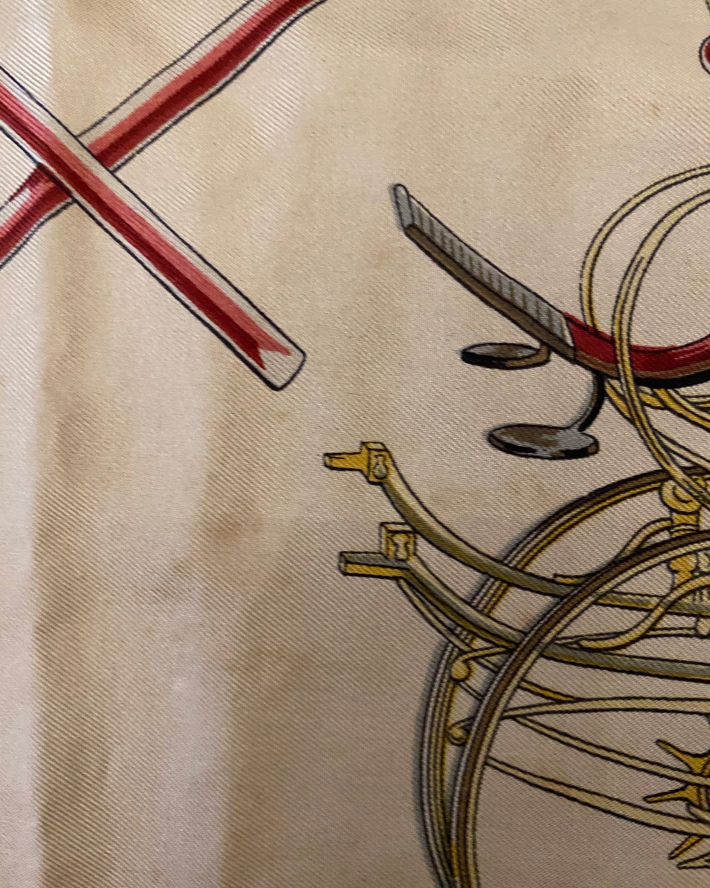 Hermes Paris Vintage Silk Scarf