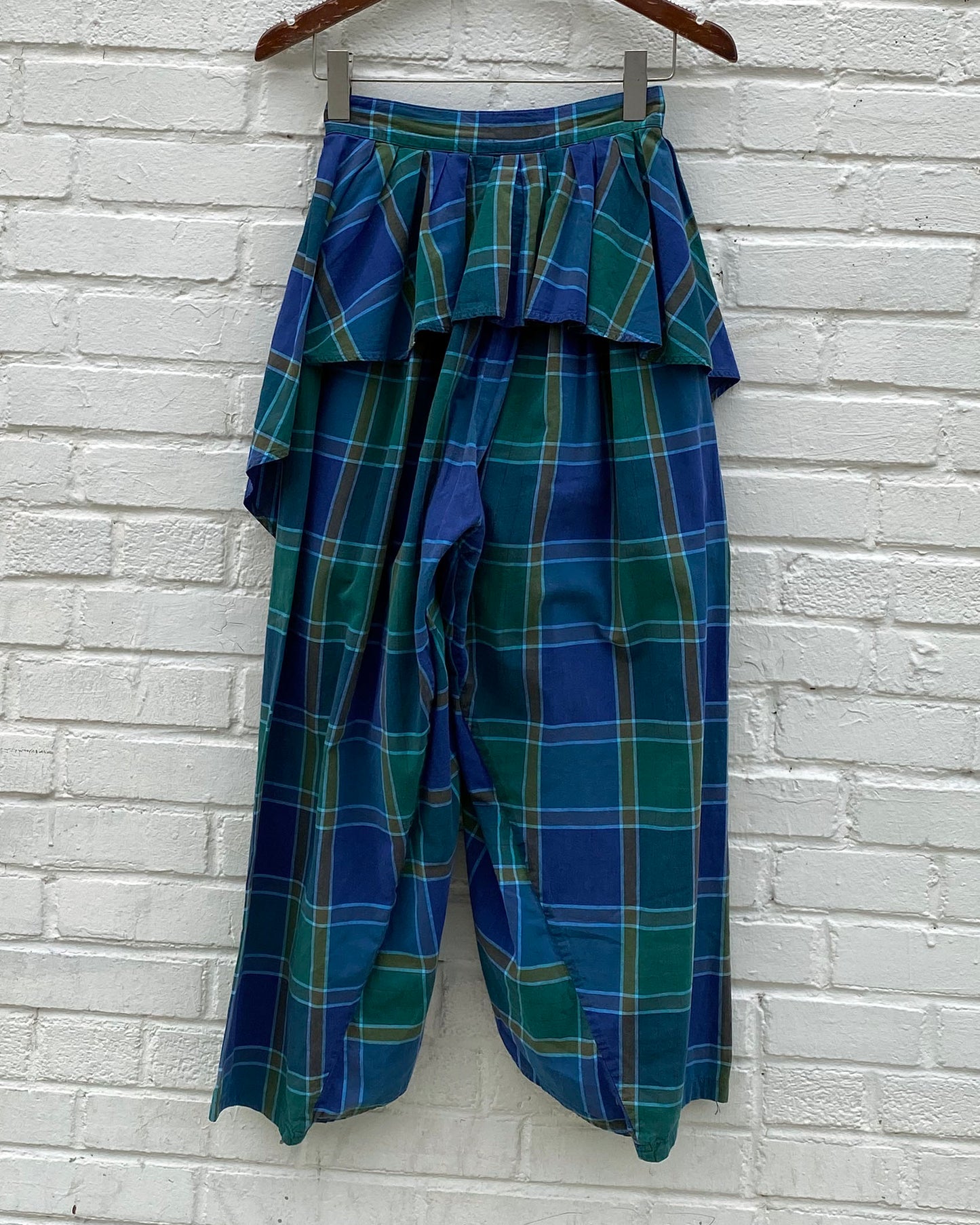 1970's Kenzo Plaid Suit Set