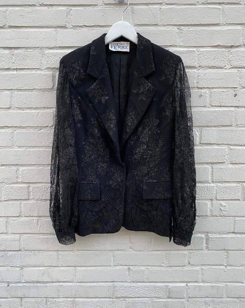 Gianfranco Ferre Lace Jacket