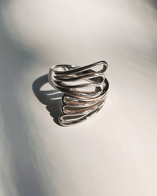 Vintage Silver desing ring