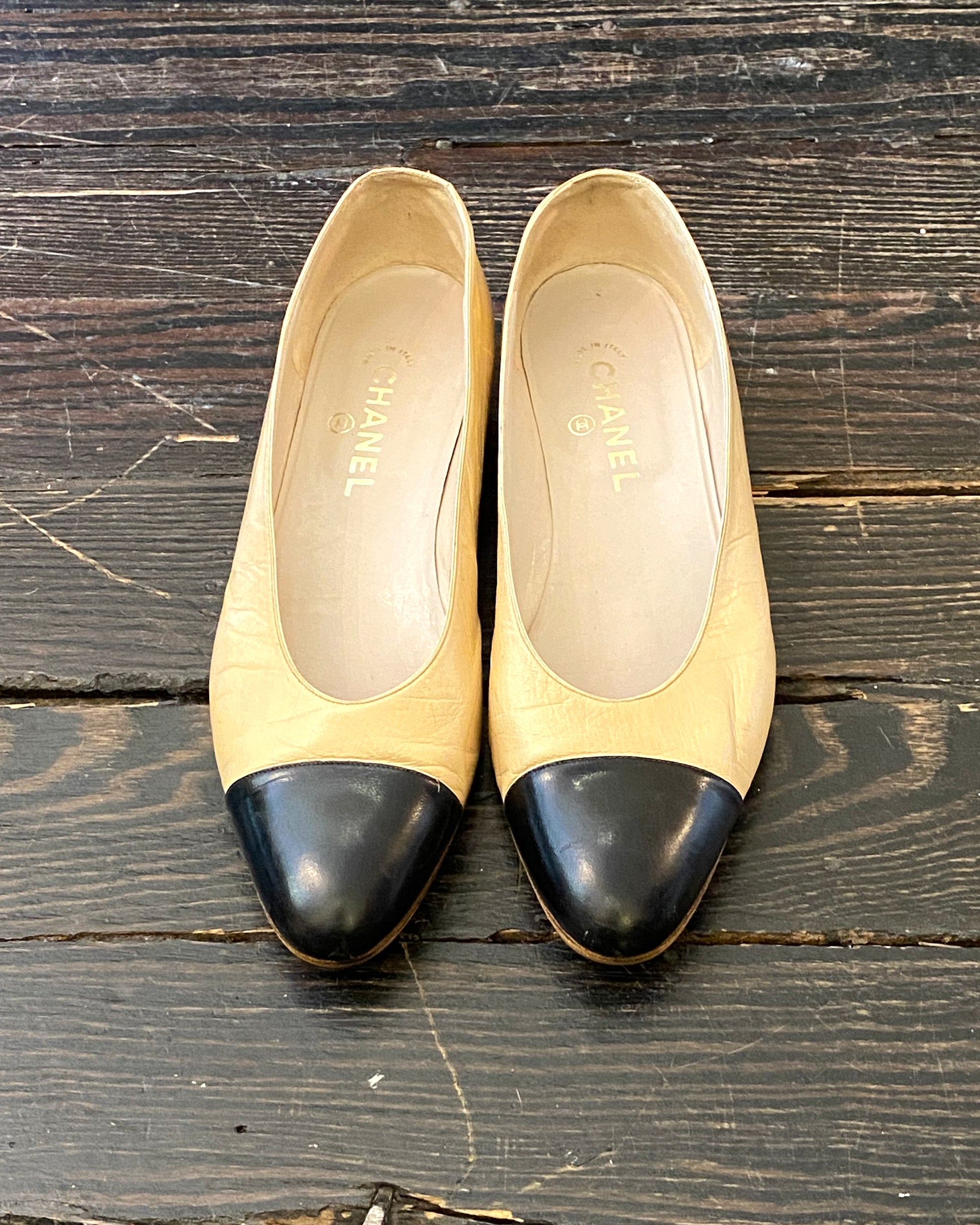 Classic Vintage Chanel Slip On Flat Shoe – Rabbits Nyc, 58% OFF
